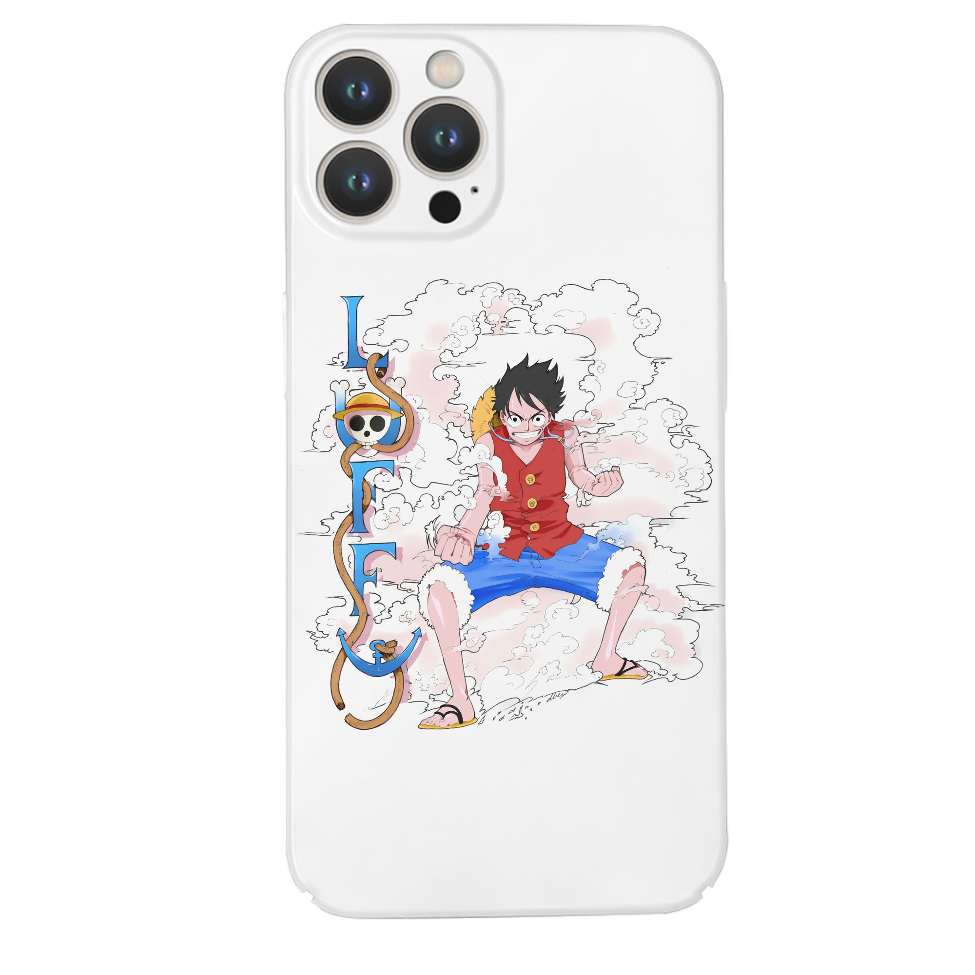 （画像用） ワンピース モンキー・D・ルフィ ONE PIECE Monkey D. Luffy 【iPhone 14シリーズ対応】ハードケース